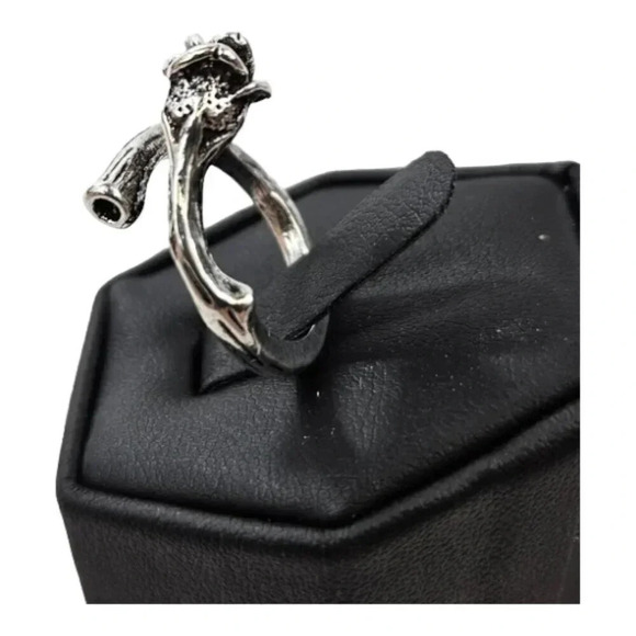 Thorny Rose Adjustable Fashion Ring A5 x3 - Picture 4 of 14